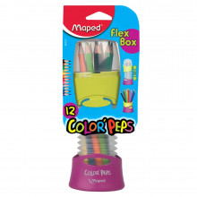 Pot à Crayons Flexible 12Pcs