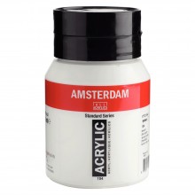 Pot Acrylique 500ml Blanc de Zinc 104 - Amsterdam