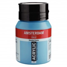 Pot Acrylique 500ml Bleu Royal 517 - Amsterdam