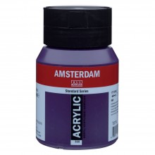 Pot Acrylique 500ml Violet Bleuâtre Permanent 568 - Amsterdam