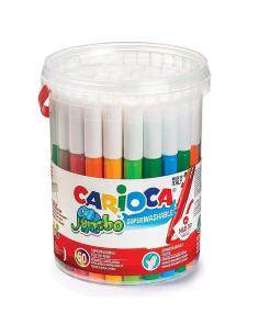 Pot de 50 Marqueurs Jumbo 6mm - CARiOCA