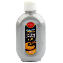 Pot de Acrylique Argent 300ml, keyroad - Réf.972194