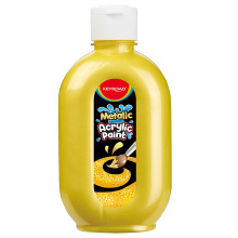 Pot de Acrylique Doré 300ml, keyroad - Réf.972193