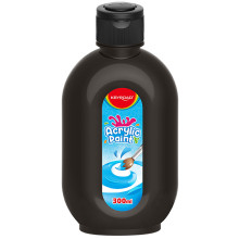 Pot de Acrylique Noir 300ml, keyroad - Réf.972185