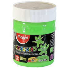 Pot de Gouache Color'Peps 200ml Vert Fluo, Maped - Réf.726574