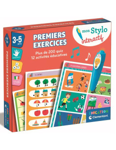 Premiers Exercices avec Stylo Interactif - Clementoni