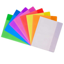 Protège-Cahier En PVC Cristal 24x32 cm - Purple