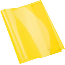 Protège-Cahier En PVC Cristal A4, Jaune - Purple