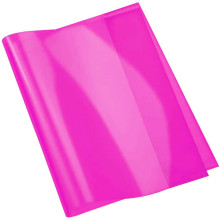 Protège-Cahier En PVC Cristal A4, Rose - Purple