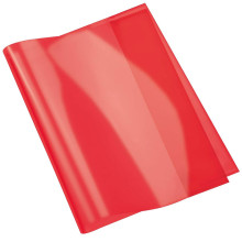 Protège-Cahier En PVC Cristal A4, Rouge - Purple