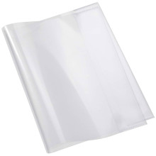 Protège-Cahier En PVC Cristal A4, Transparent - Purple