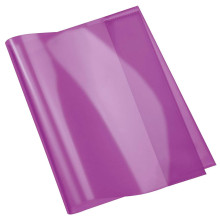 Protège-Cahier En PVC Cristal A4, Violet - Purple