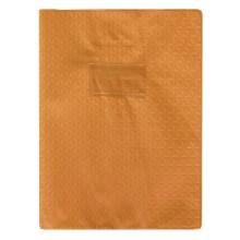 Protège-Cahier En Pvc Diamant 17x22, Marron - Purple