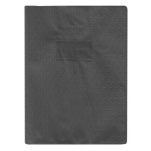 Protège-Cahier En Pvc Diamant 17x22, Noir - Purple