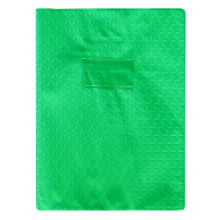 Protège-Cahier En Pvc Diamant 17x22, Vert - Purple