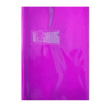 Protège-Cahier en PVC Glossy 17x22 - Purple