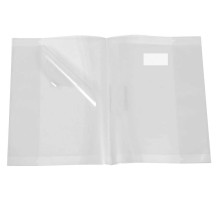 Protège-Cahier En Pvc Glossy 17x22, Transparent - Purple