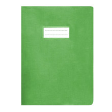 Protège-Cahier En Pvc Lino 17x22, Vert - Purple