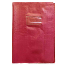 Protège-Cahier En Pvc Lino 24x32, Rouge - Purple
