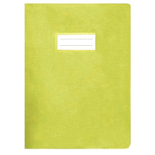 Protège-Cahier En Pvc Lino A4, Jaune - Purple