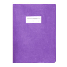 Protège-Cahier En Pvc Lino A4, Violet - Purple