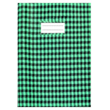 Protège-Cahier En PVC Vichy 17x22 cm, Vert - Purple