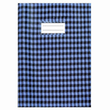 Protège-Cahier En PVC Vichy A4, Bleu - Purple