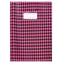 Protège-Cahier En PVC Vichy A4, Rose - Purple