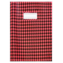 Protège-Cahier en Pvc Vichy A4, Rouge - Purple