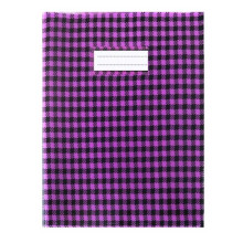 Protège-Cahier En PVC Vichy A4, Violet - Purple