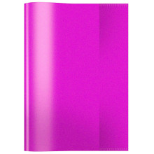 Protège-Livre en Pvc Cristal, Rose - Purple