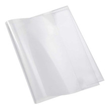 Protège-Livre en Pvc Cristal, Transparent - Purple