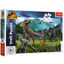 Puzzle 100 Pcs, Parc Jurassique - Trefl