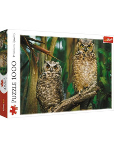 Puzzle 1000 pcs, Chouette - Trefl