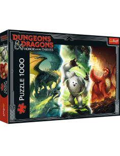 Puzzle 1000 pcs Hasbro, Dungeons & Dragons - Trefl