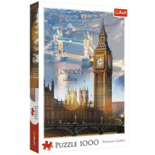 Puzzle 1000 Pcs, Londres à L'aube - Trefl