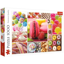 Puzzle 1000 Pcs, Sucreries-Collage - Trefl