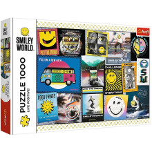 Puzzle 1000 Pcs, Vivez Positivement - Trefl