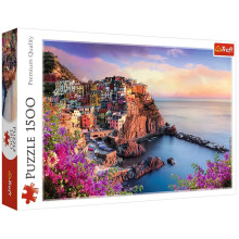Puzzle 1500 pcs, Panorama De Manarola, Italie - Trefl