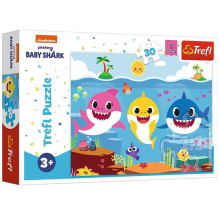 Puzzle 30 Pcs, Baby Shark - Trefl