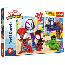 Puzzle 300 Pcs, Spiday Et Ses Amis - Trefl