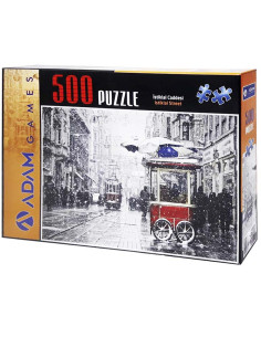 Puzzle 500pcs, Istiklal Street - Adam Games