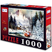 Puzzle Adam Games, Winter - 1000pcs