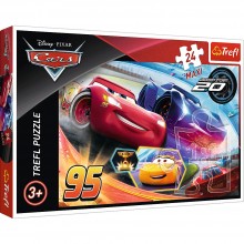 Puzzle Cars Disney 24pcs Maxi - Trefl