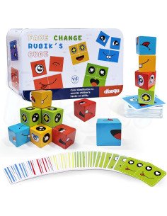 Puzzle Cubes Expressions Faciales