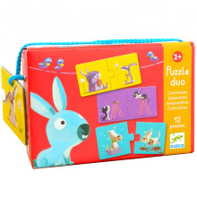 Puzzle Duo - Contraire - Djeco