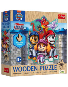 Puzzle en Bois Trefl 50Pcs Paw Patrol - Réf.20277