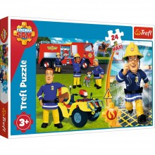 Puzzle Fireman Sam 24pcs Maxi - Trefl