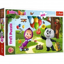Puzzle Masha et ses Amis 100pcs - Trefl