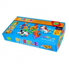 PUZZLE MESSA ANIMAUX DE LA FERME